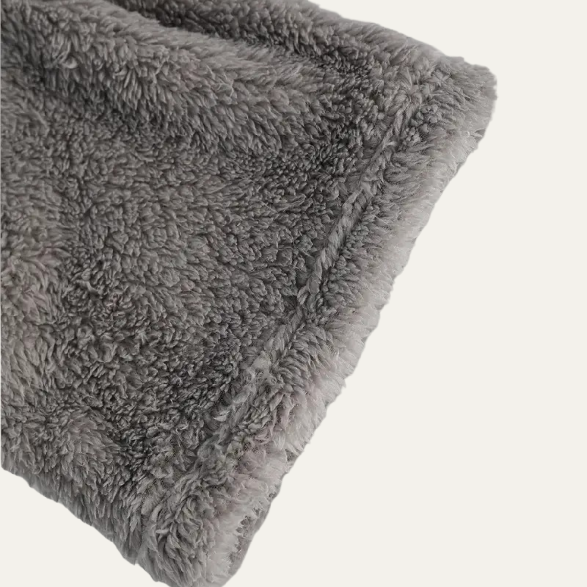 The Hungerford Men's Grey Fleece Hooded Bathrobe with Belt and Pockets