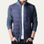 The Dundee Men's Winter Knit Sleeve Zip Up Puffer Jacket