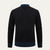 The Clapham Men's Embroidered Smart Knit Zip Cardigan