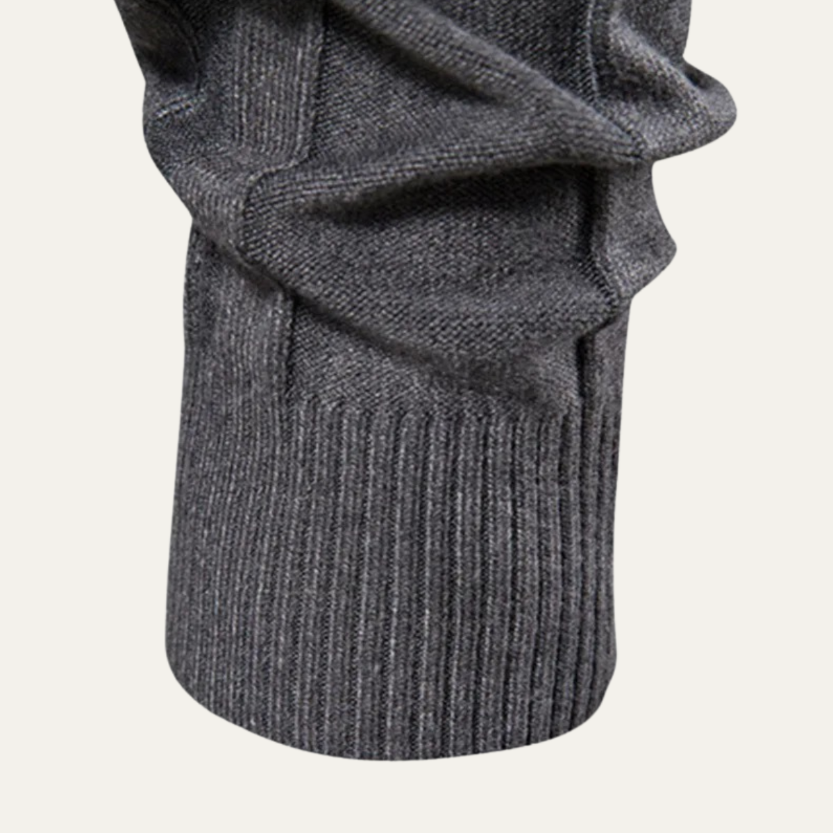 The Dumbarton Men's Slim Fit Knit Turtleneck Jumper
