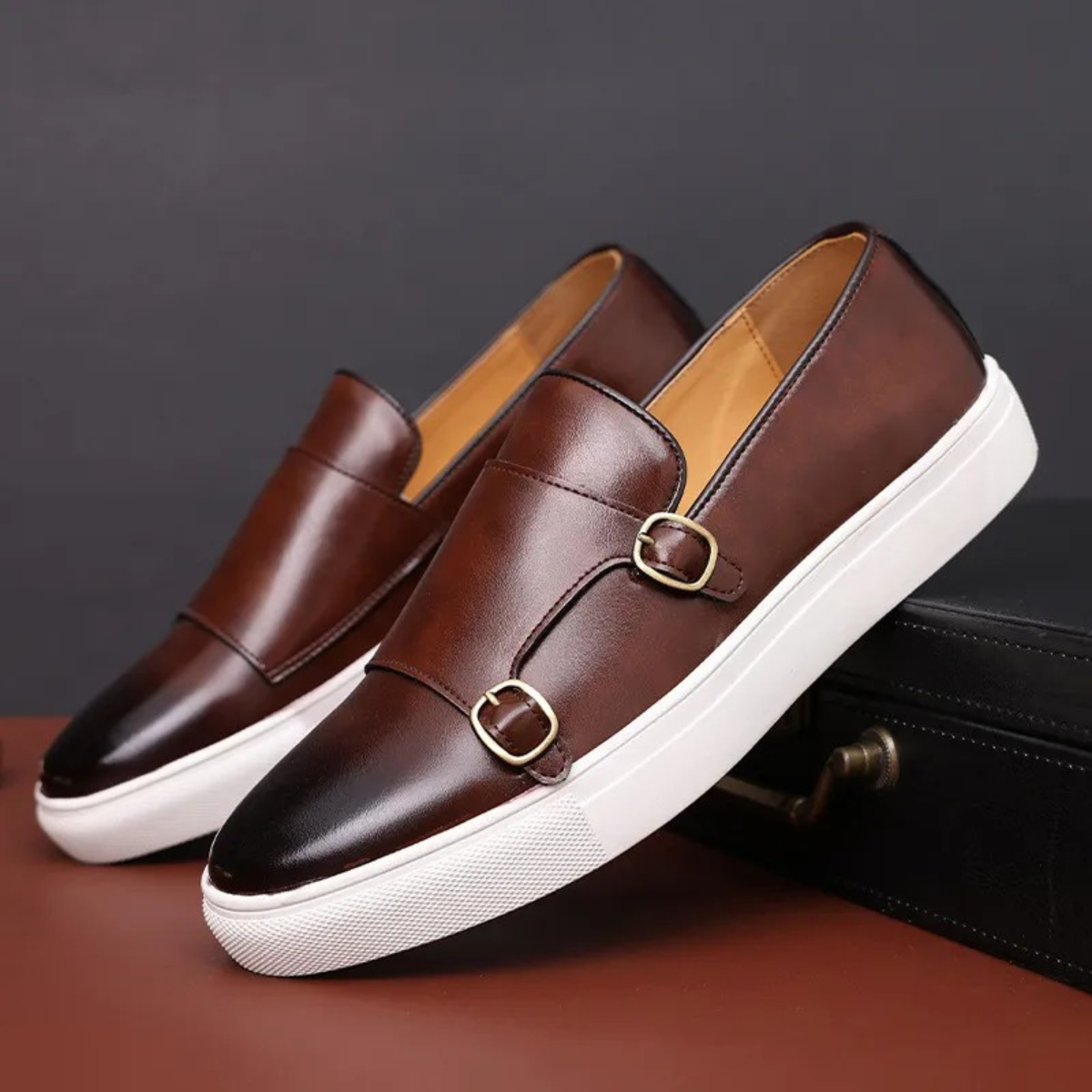 The Mayfair Men’s Elegant Modern Leather Loafers