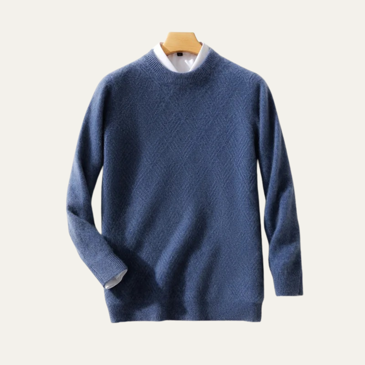 The Inverness Men’s Warm Winter Knit Wool Jumper