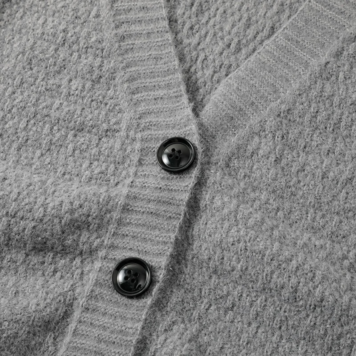 The Dorsett Men’s Knitted Button Up Winter Cardigan