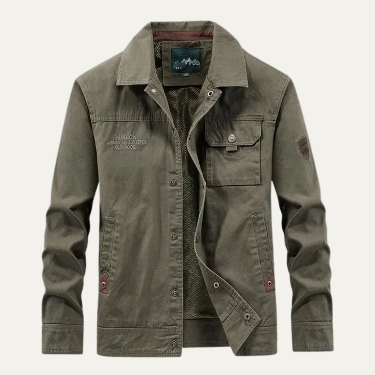 The Ranger Tactical Cargo Jacket for Men — Waterproof & Multi-Pocket Design