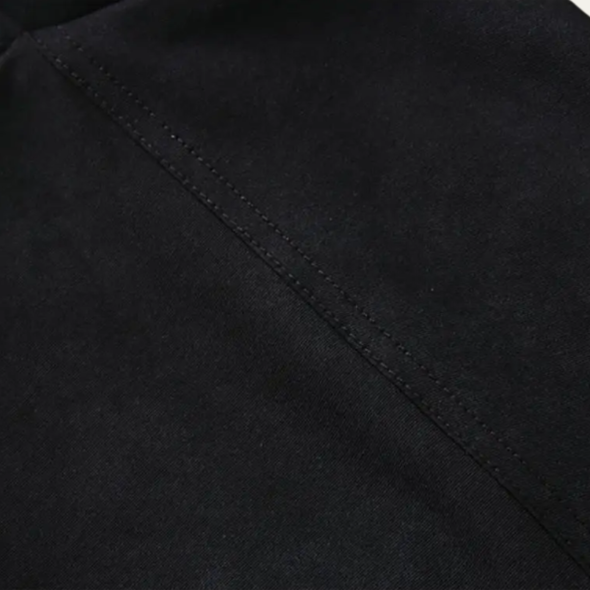 The Blenheim Men’s Warm Fleece Lined Vintage Black Suede Jacket