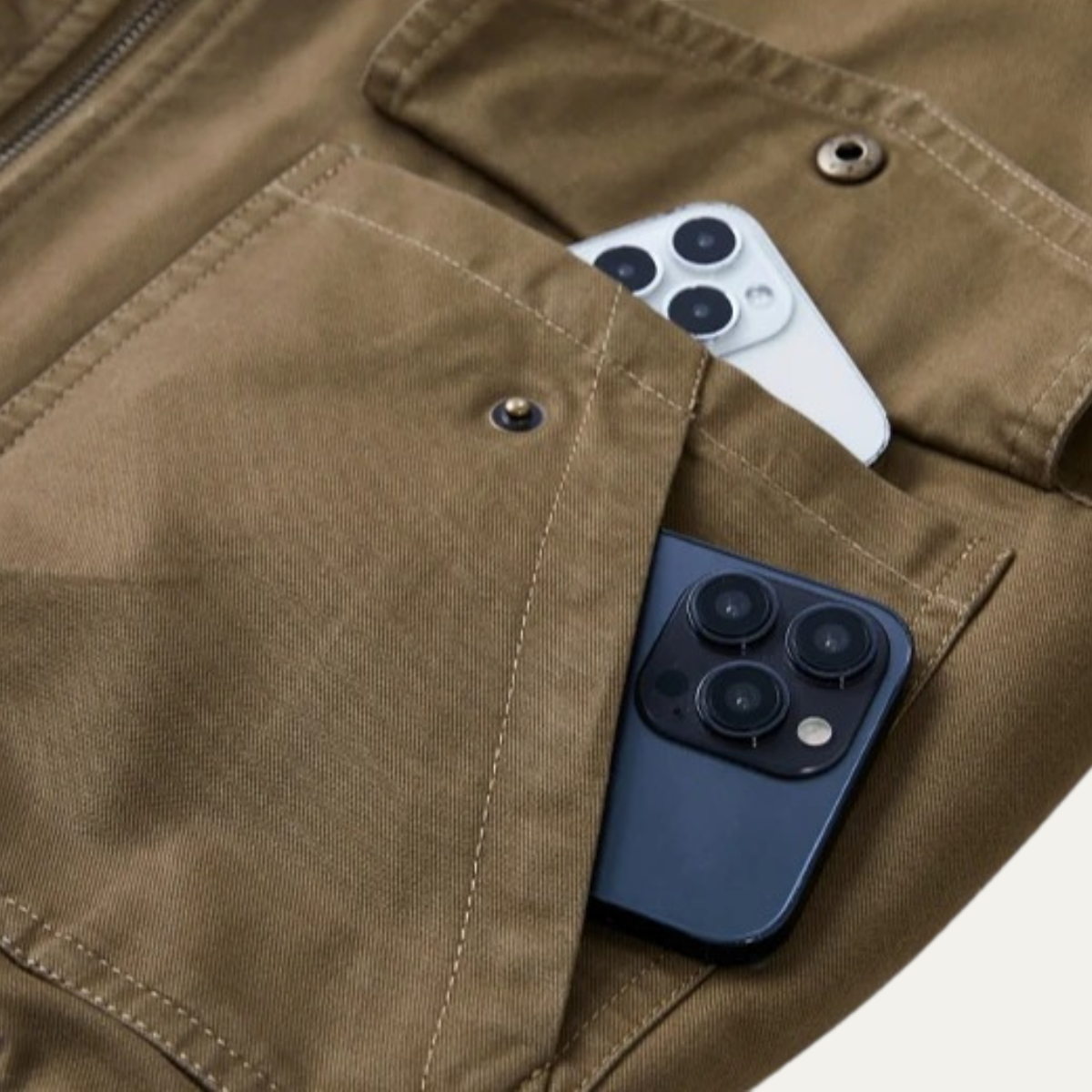 The Ironbridge Men’s Warm Winter Fleece Bomber Jacket