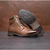 The Brescia Men’s Casual Vintage Leather Ankle Boots