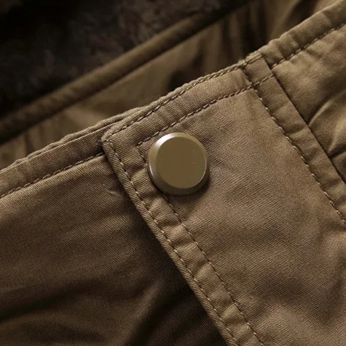 The Manchester Men’s Wam Hooded Winter Parka Coat with Fur Trim