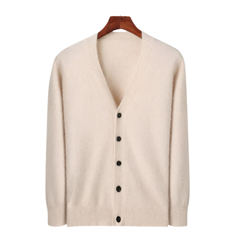 The Mayfair 100% Cashmere Cardigan-The British Gentlemen