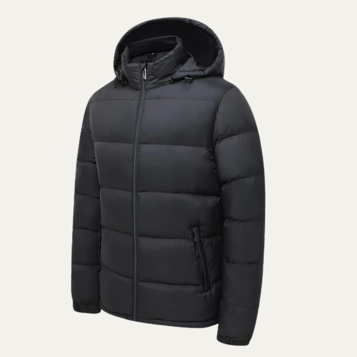 The Perth Men’s Thick Warm Insulated Hooded Puffer Jacket
