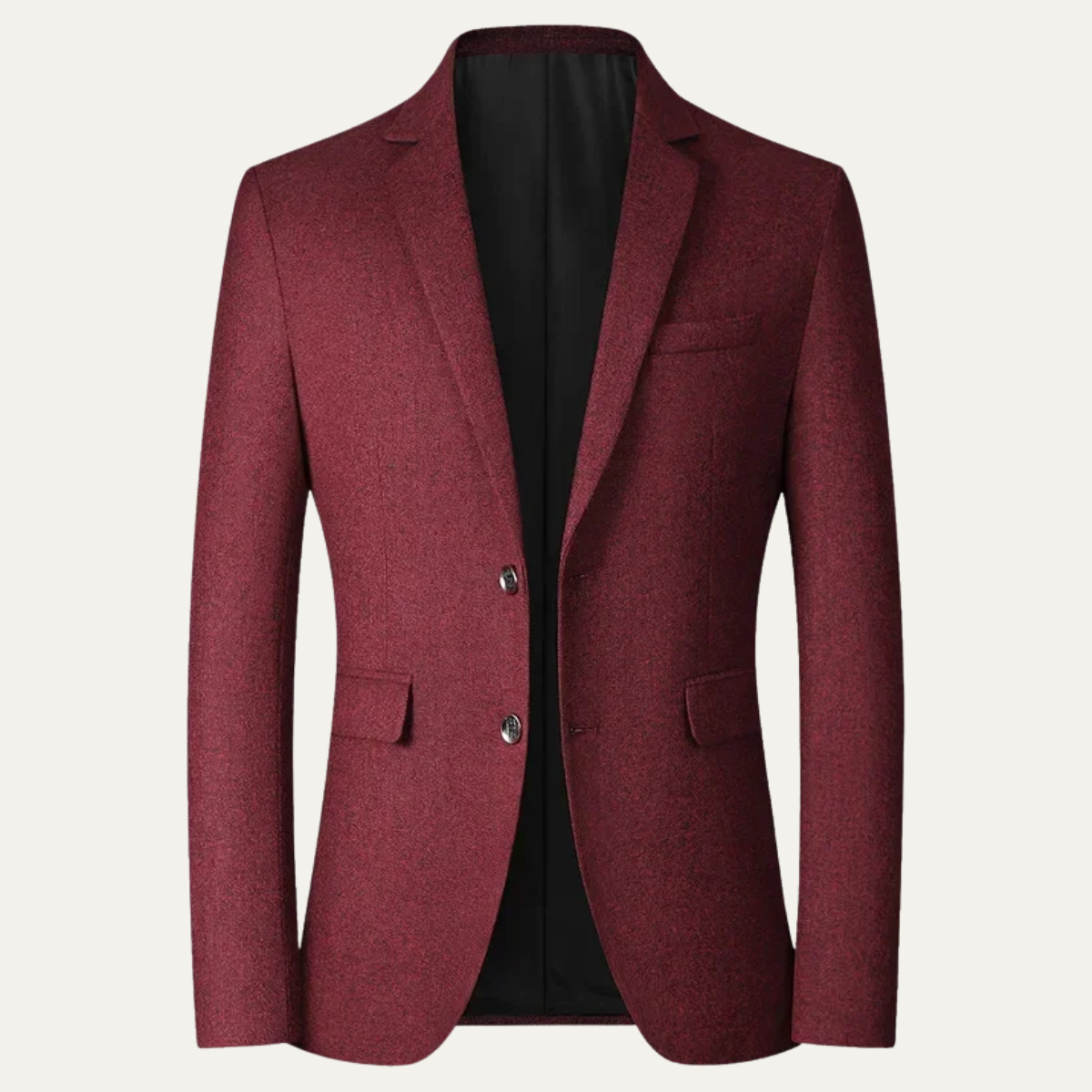 The Narbonne Men’s Single Breasted Plaid Check Blazer Jacket