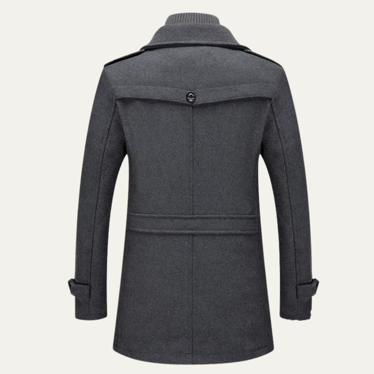 The Somerset Men's Elegant Winter Wool Blend Coat