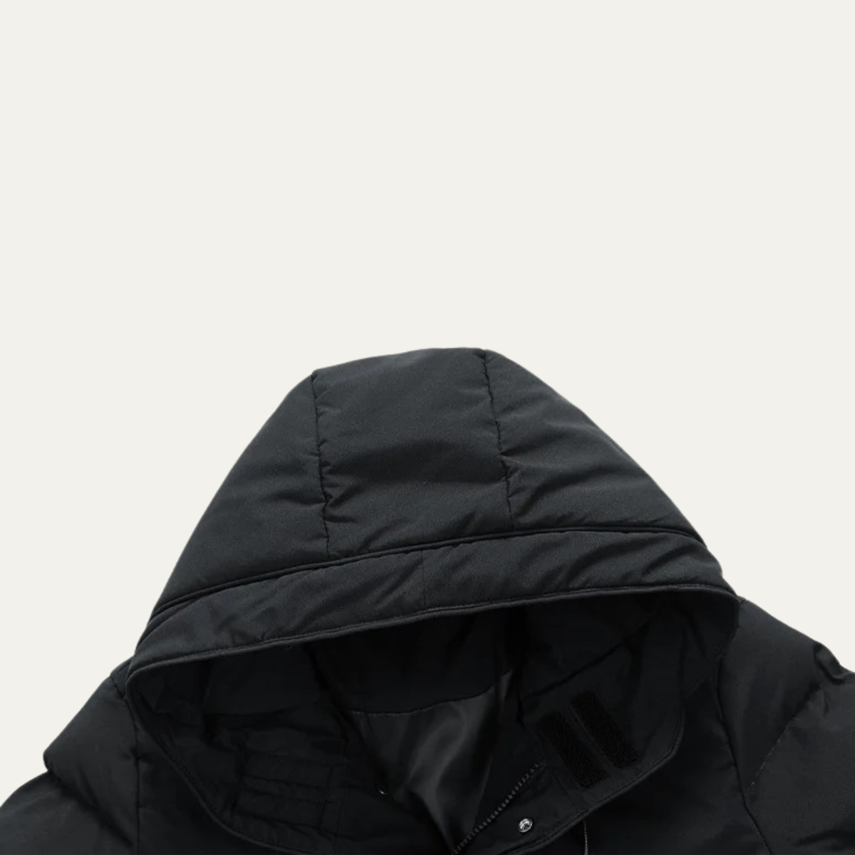 The Fulham Men’s Long Hooded Puffer Winter Jacket