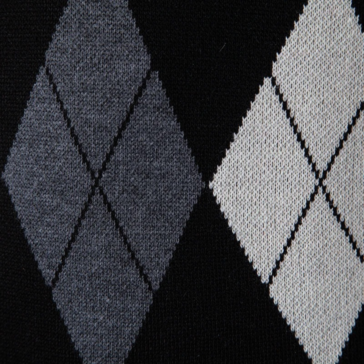 The Nottingham Men’s Classic Patterned V Neck Knitted Vest