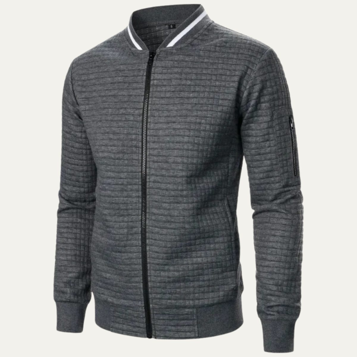 The Livingston Men's Lightweight Quilted Bomber Jacket