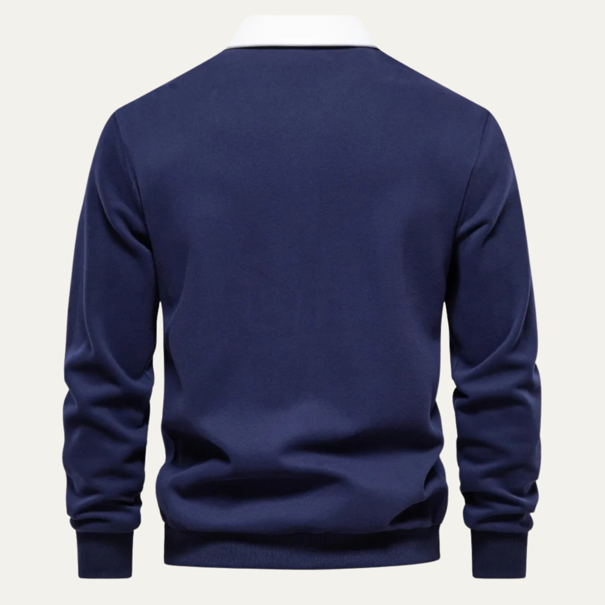 The Marlowe Men’s Casual Smart Polo Collar Jumper