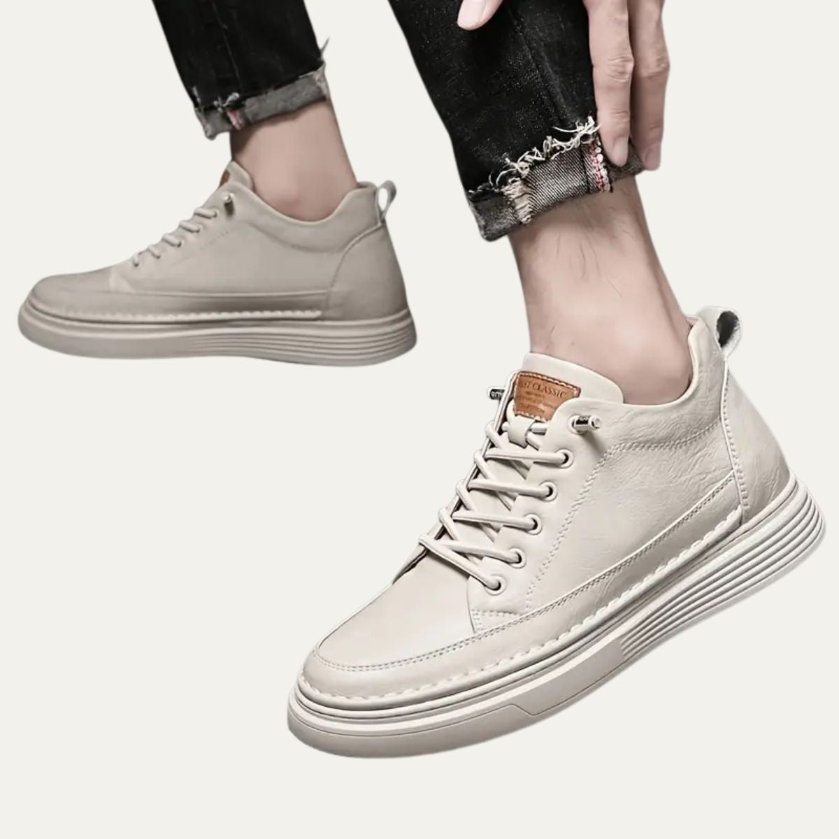 The Brenton Orthopedic Elastic Lace Shoes