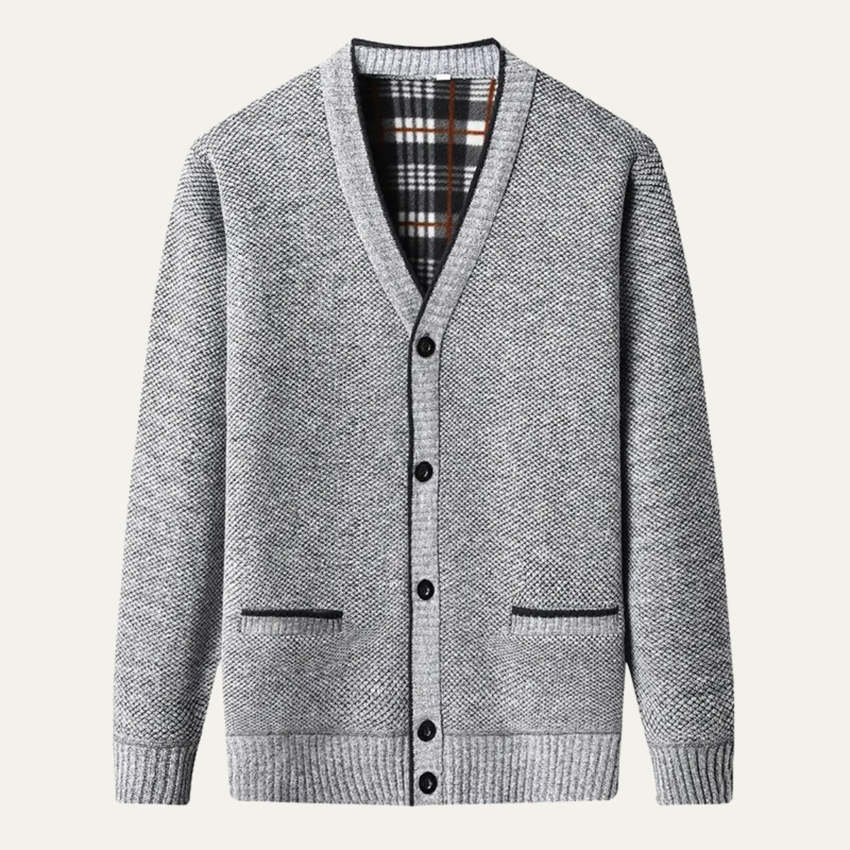 The Whitford Men’s Knitt Button Up Warm Layer Cardigan