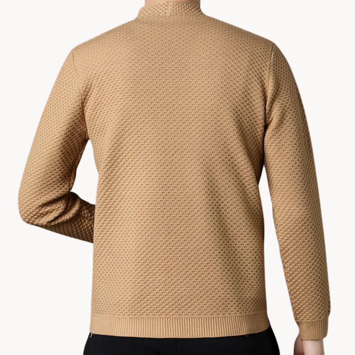 The Oslo Knit Cardigan – Men’s Open Front Casual Jumper
