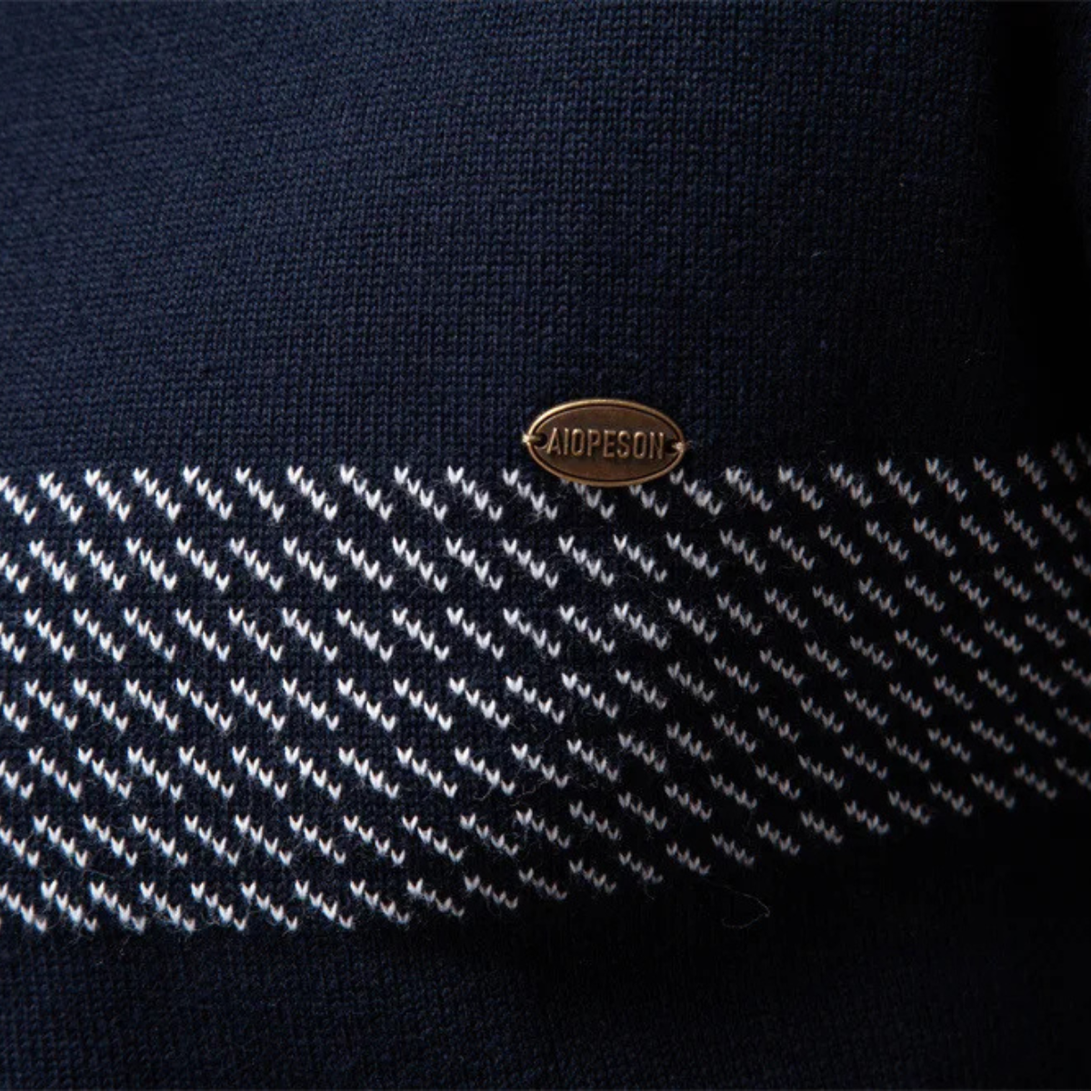 The Cotswolds Men’s Business Knit Quarter Zip Jumper