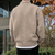 The Four Seasons Elegant Men’s Wool Buttoned Polo Knit Jumper