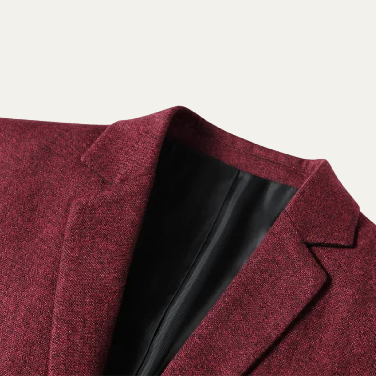 The Narbonne Men’s Single Breasted Plaid Check Blazer Jacket