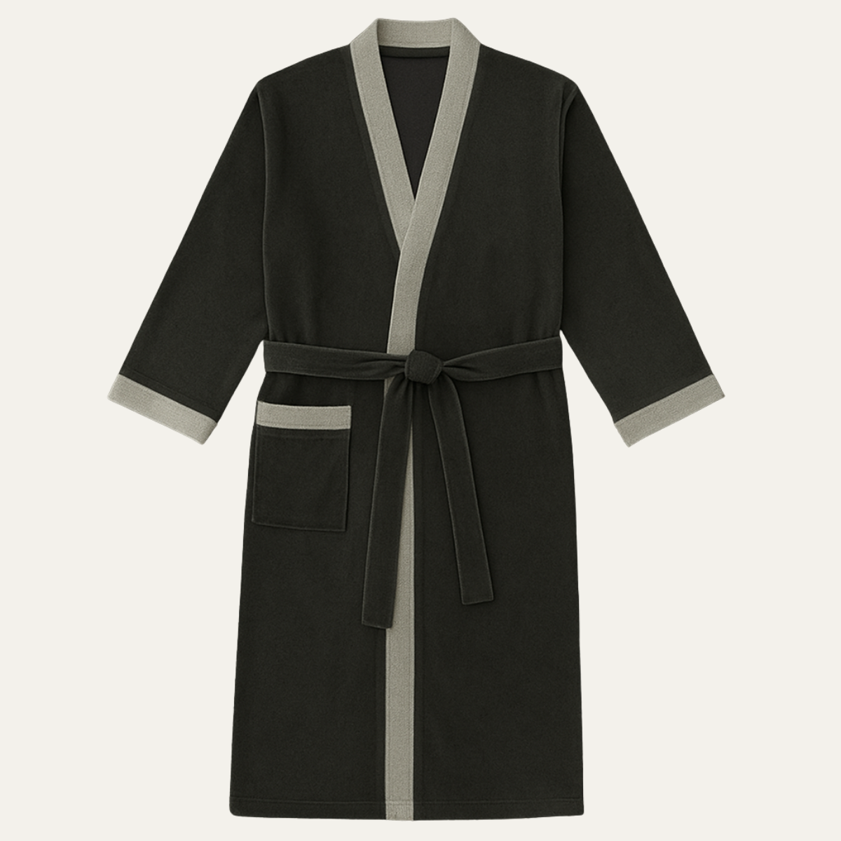 The Dulwich Men&#39;s Elegant Kimono Lightweight Spa Bathrobe with Belt
