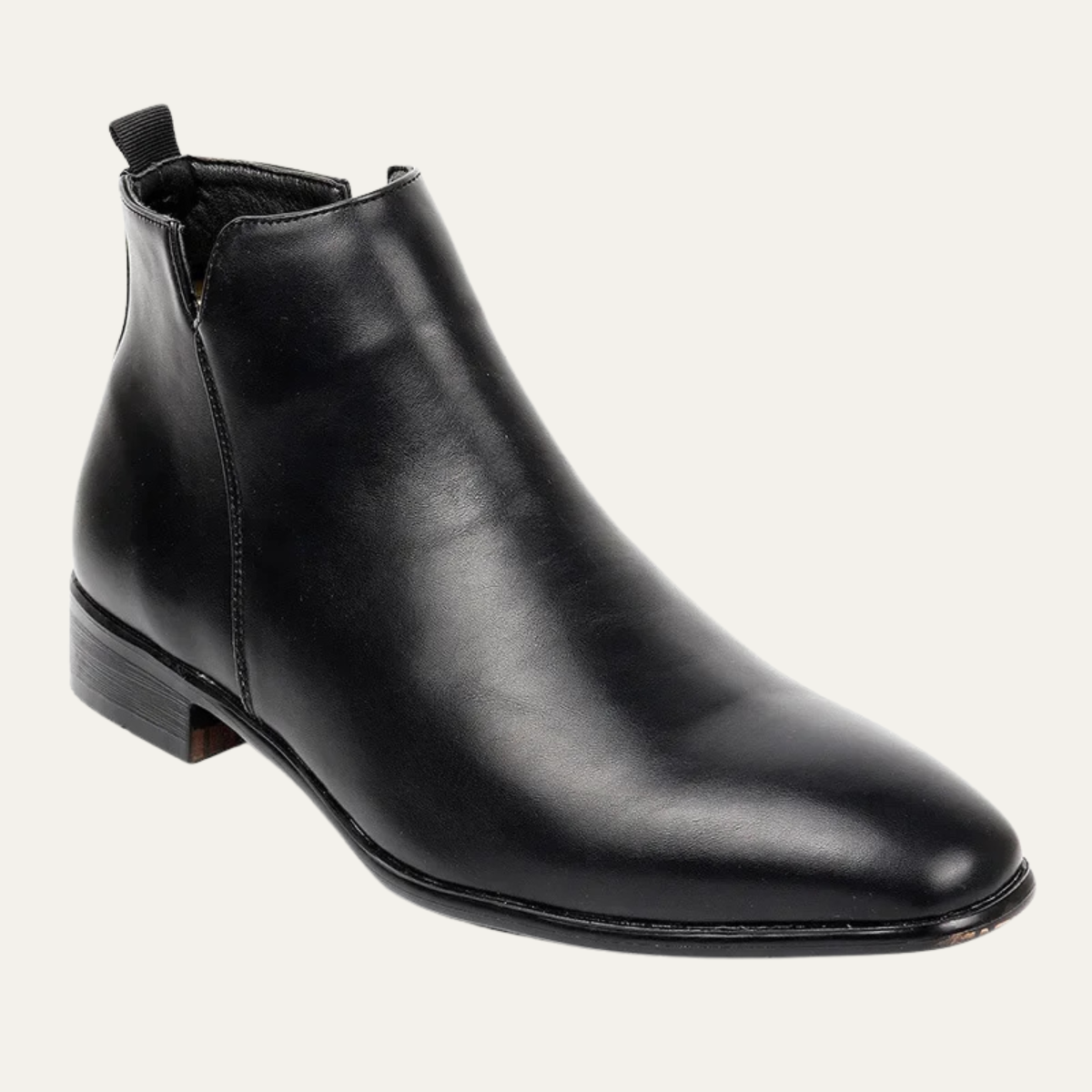 The Versailles Men’s Luxury Leather Slip On Business Dress Ankle Boots