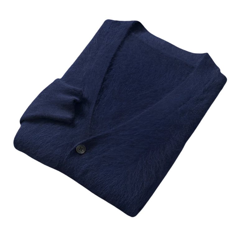 The Mayfair 100% Cashmere Cardigan-The British Gentlemen