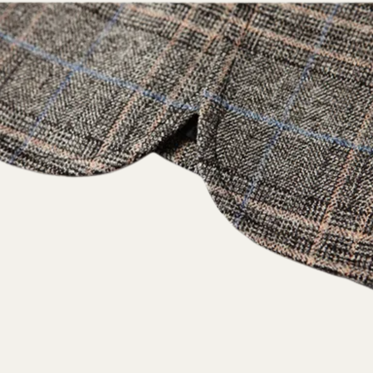 The Sarteano Men’s Classic Checked Slim Fit Plaid Blazer Jacket