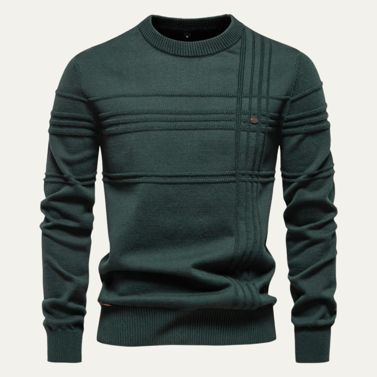 The Brighton Men’s Classic Crew Neck Knit Jumper