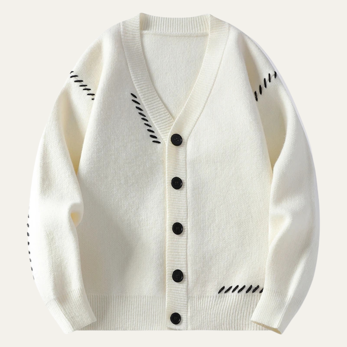 The Hawthorne Men’s Button Front Knit Cardigan Jumper