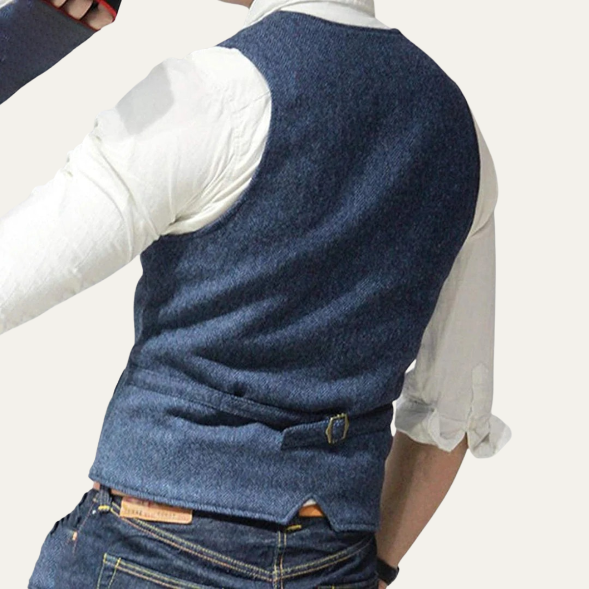 The St. Andrews Men's Vintage Gilet - Elegant Button Up Suit Vest