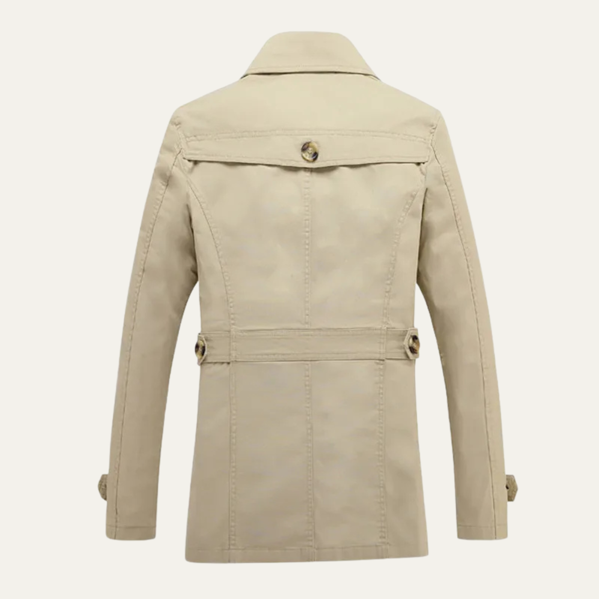 The Bramwell Men’s Classic Double Breasted Trench Coat