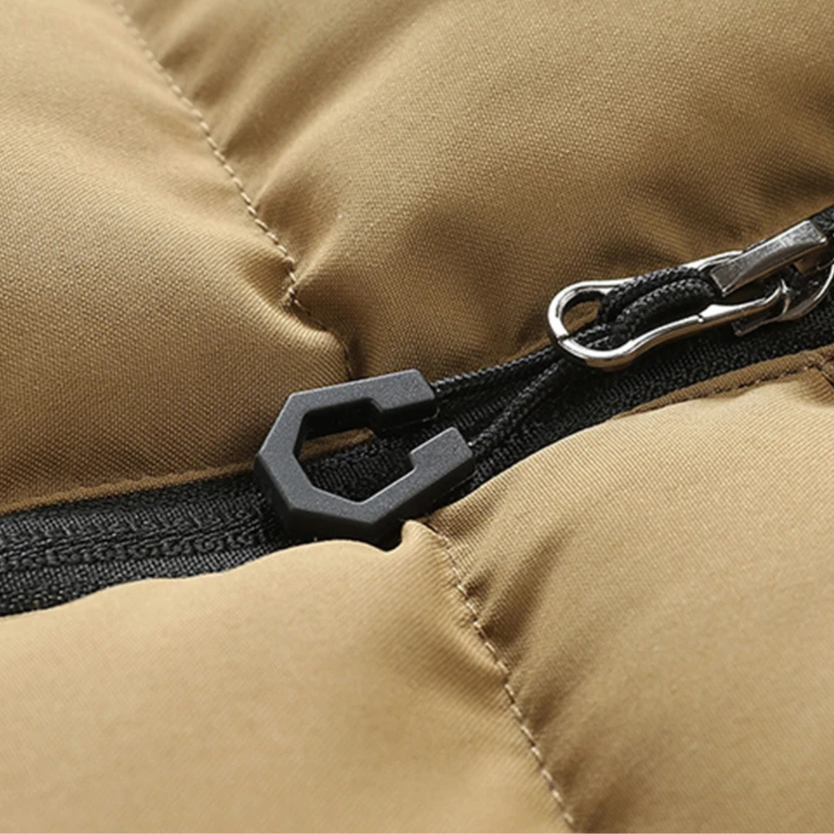 The Praiano Men’s Two Tone Hooded Puffer Gilet Winter Waist Coats