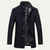 The Aldeburgh Men's Wool Blend Button Up Coat with Warm Lining