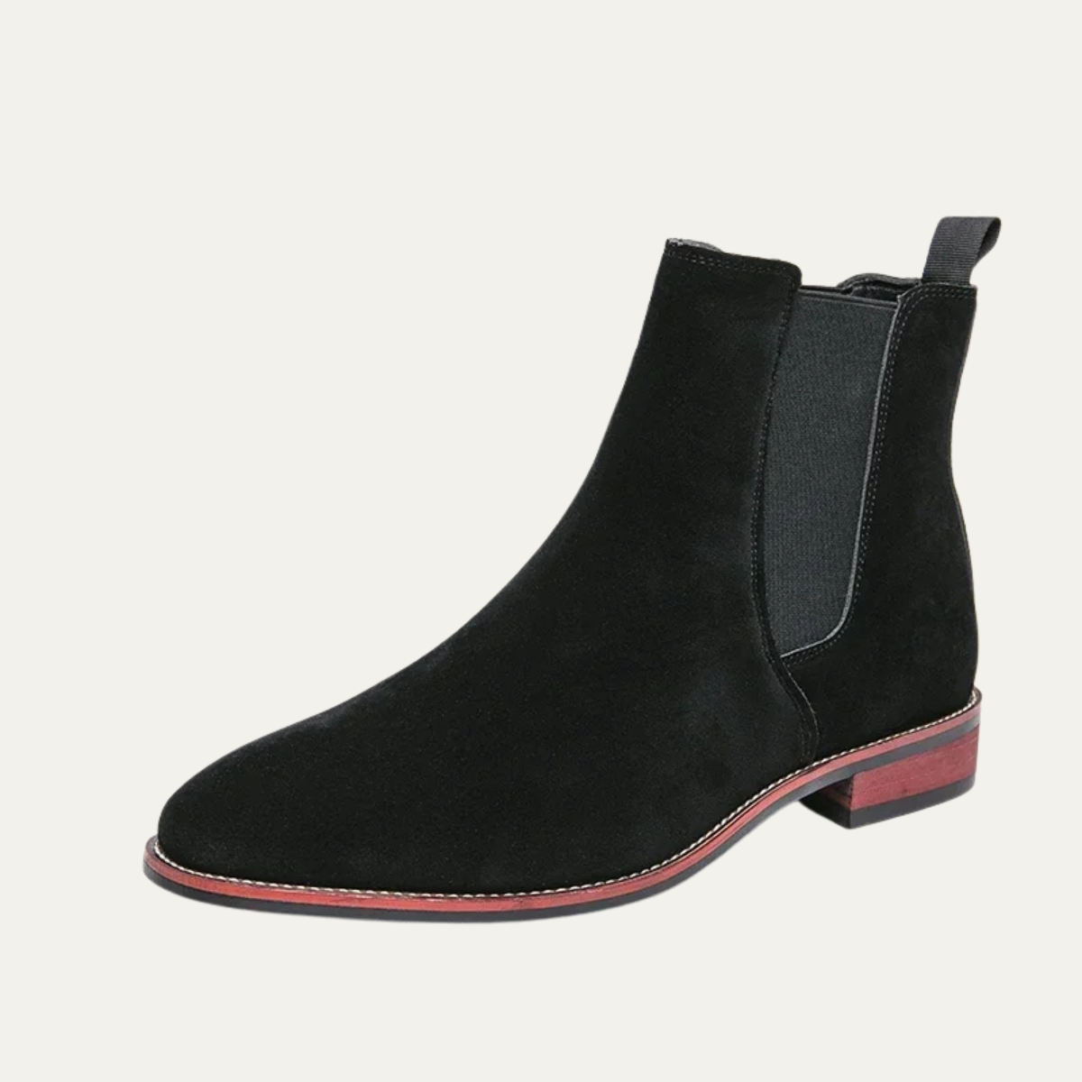 The Cannes Men’s Classic Suede Slip On Chelsea Boots
