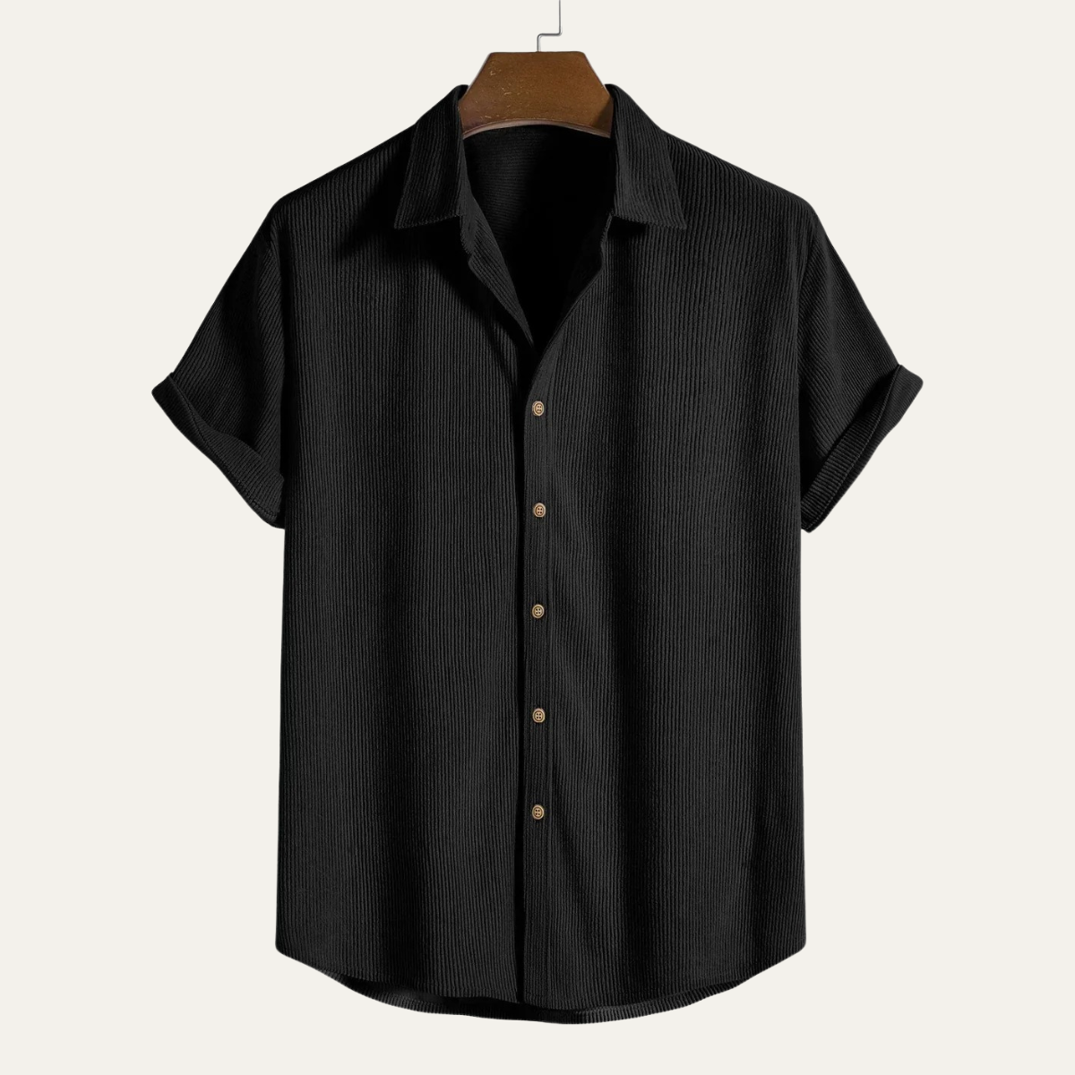 The Cornwall Men's Modern Casual Button Up Corduroy Shirt