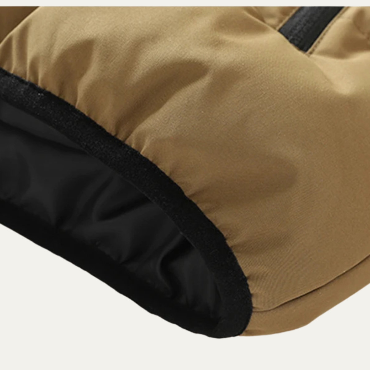 The Praiano Men’s Two Tone Hooded Puffer Gilet Winter Waist Coats