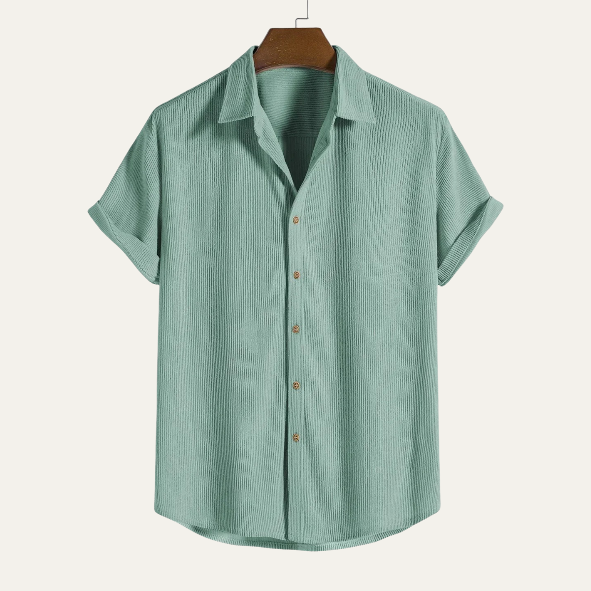 The Cornwall Men's Modern Casual Button Up Corduroy Shirt
