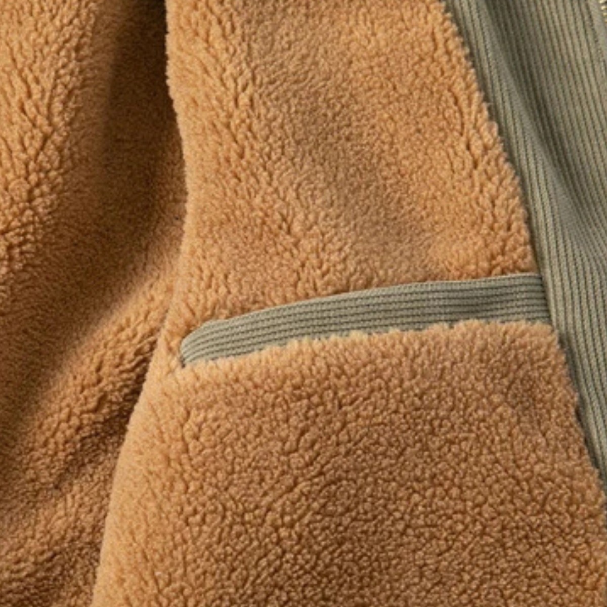 The Dorsoduro Men's Corduroy Sherpa Warm Winter Trucker Jacket