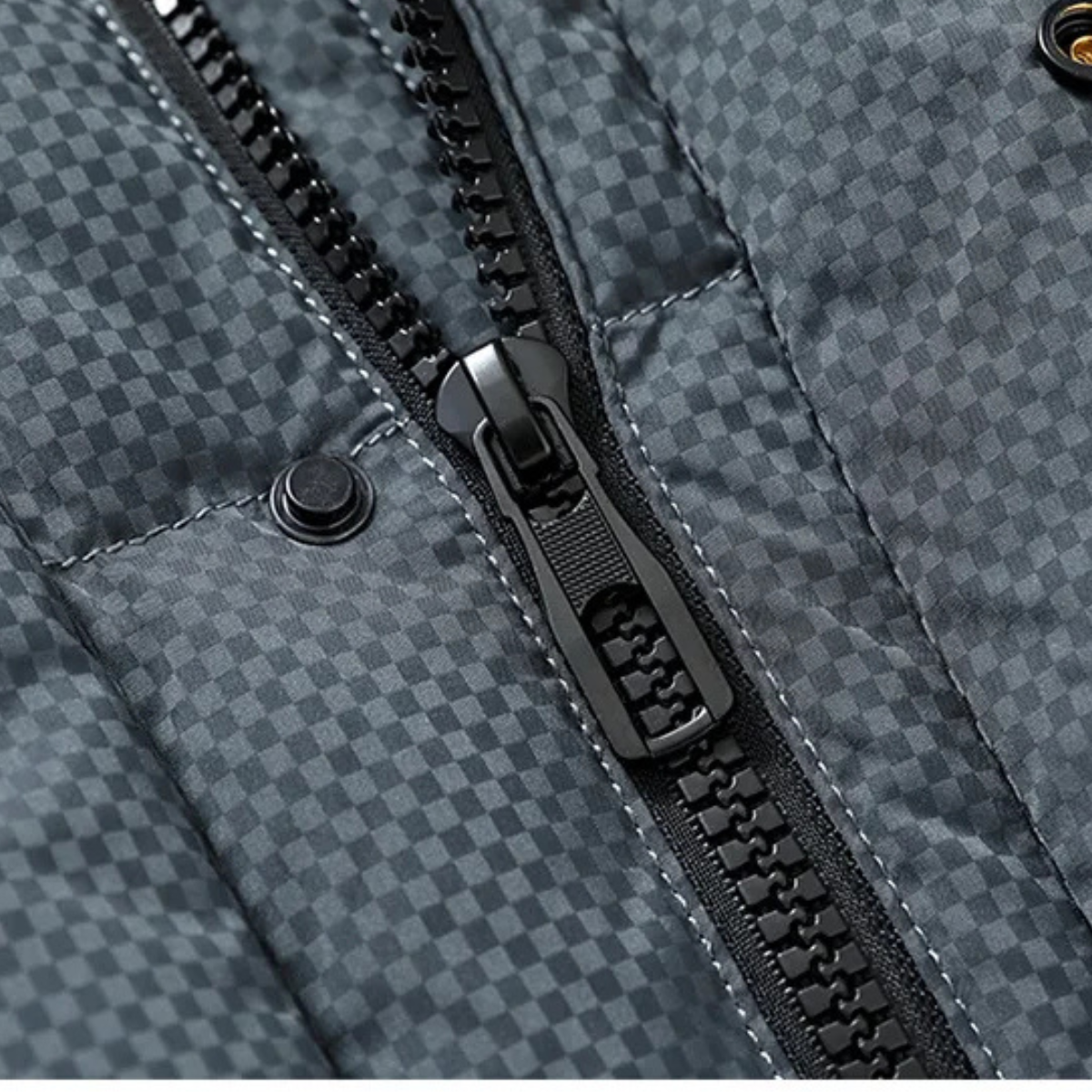 The Dunfermline Men’s Down Puffer Waterproof Hooded Jacket