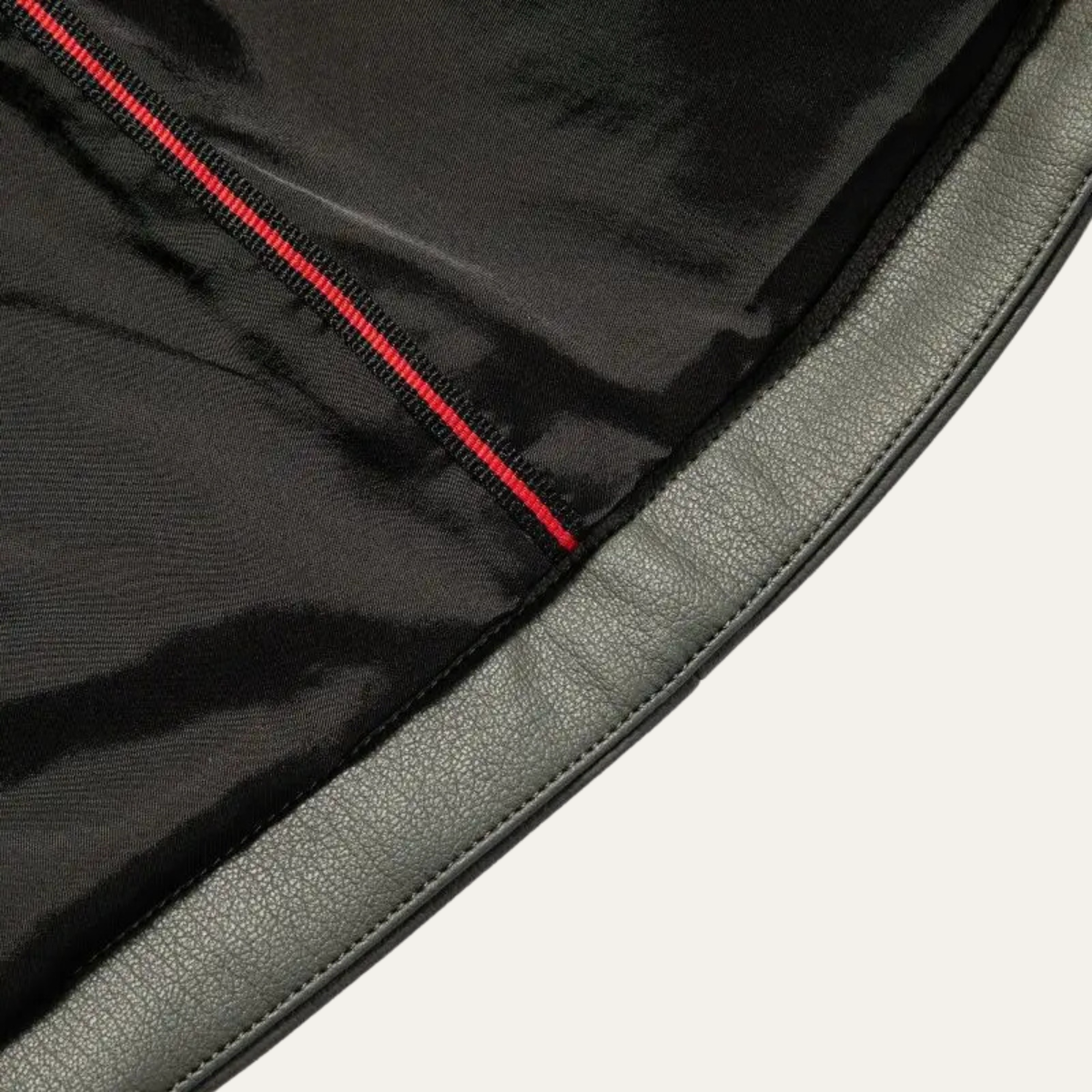 The Burford Men’s Premium Leather Casual Stand Collar Jacket