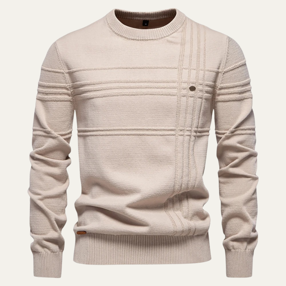 The Brighton Men’s Classic Crew Neck Knit Jumper