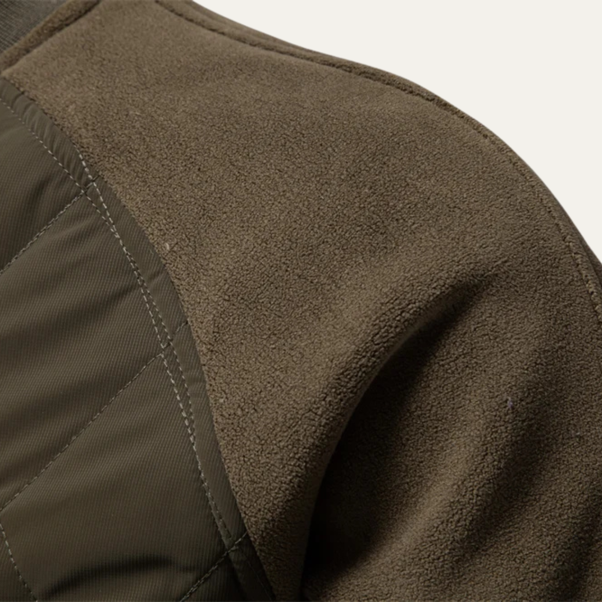 The Ryde Men’s Casual Patchwork Winter Quilted Bomber Jacket