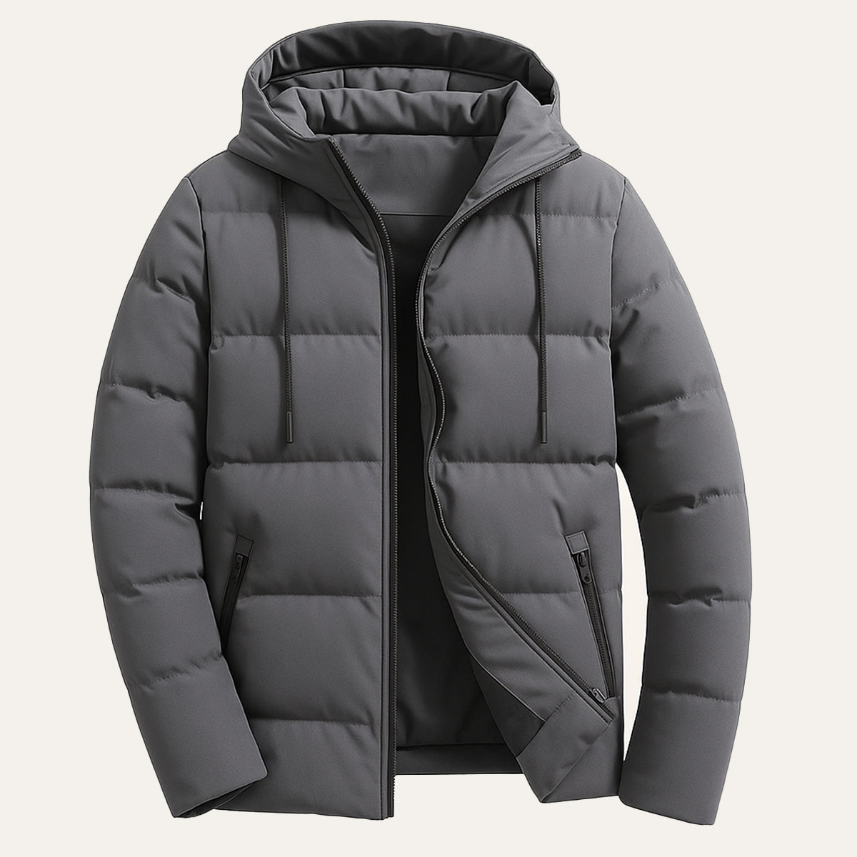 The Edinburgh Men's Waterproof Parka - Hooded Puffer Winter Jacket