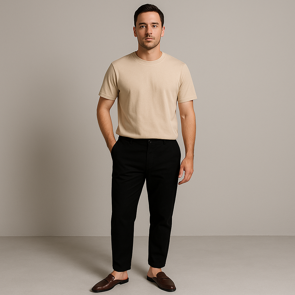 Men's Leather Loafers Soft Sole Casual Comfort-The British Gentlemen