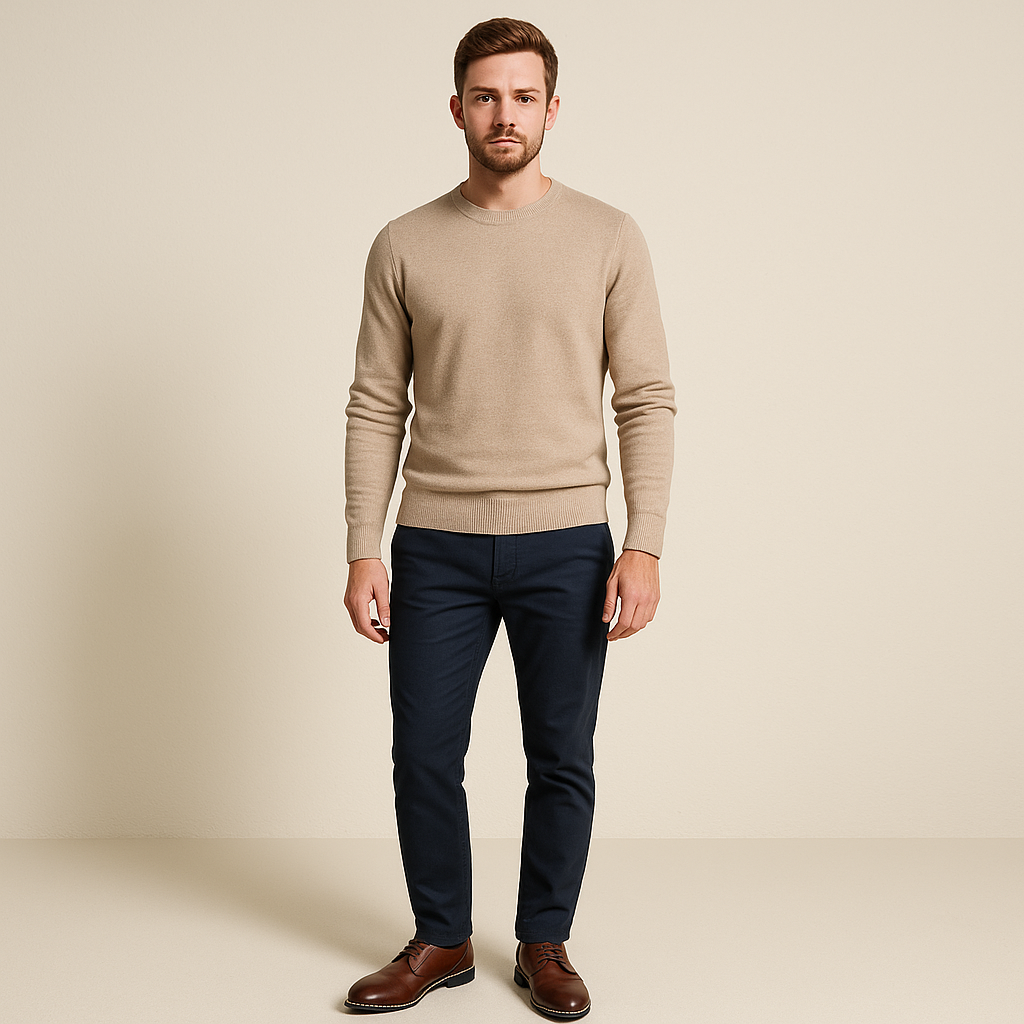 Men's Leather Oxford Shoes Comfort-The British Gentlemen