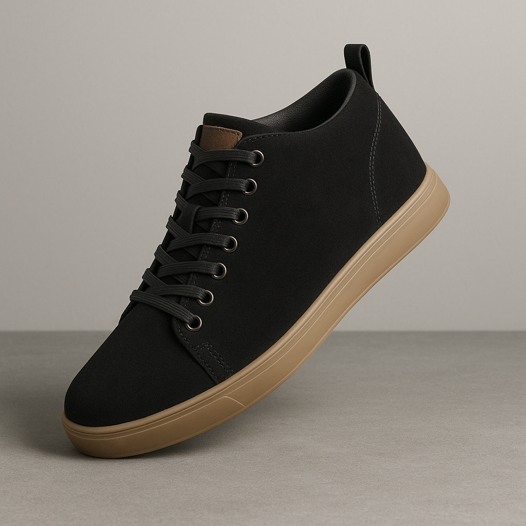 Men’s Suede High-Top Sneakers – Lightweight & Casual Comfort-The British Gentlemen