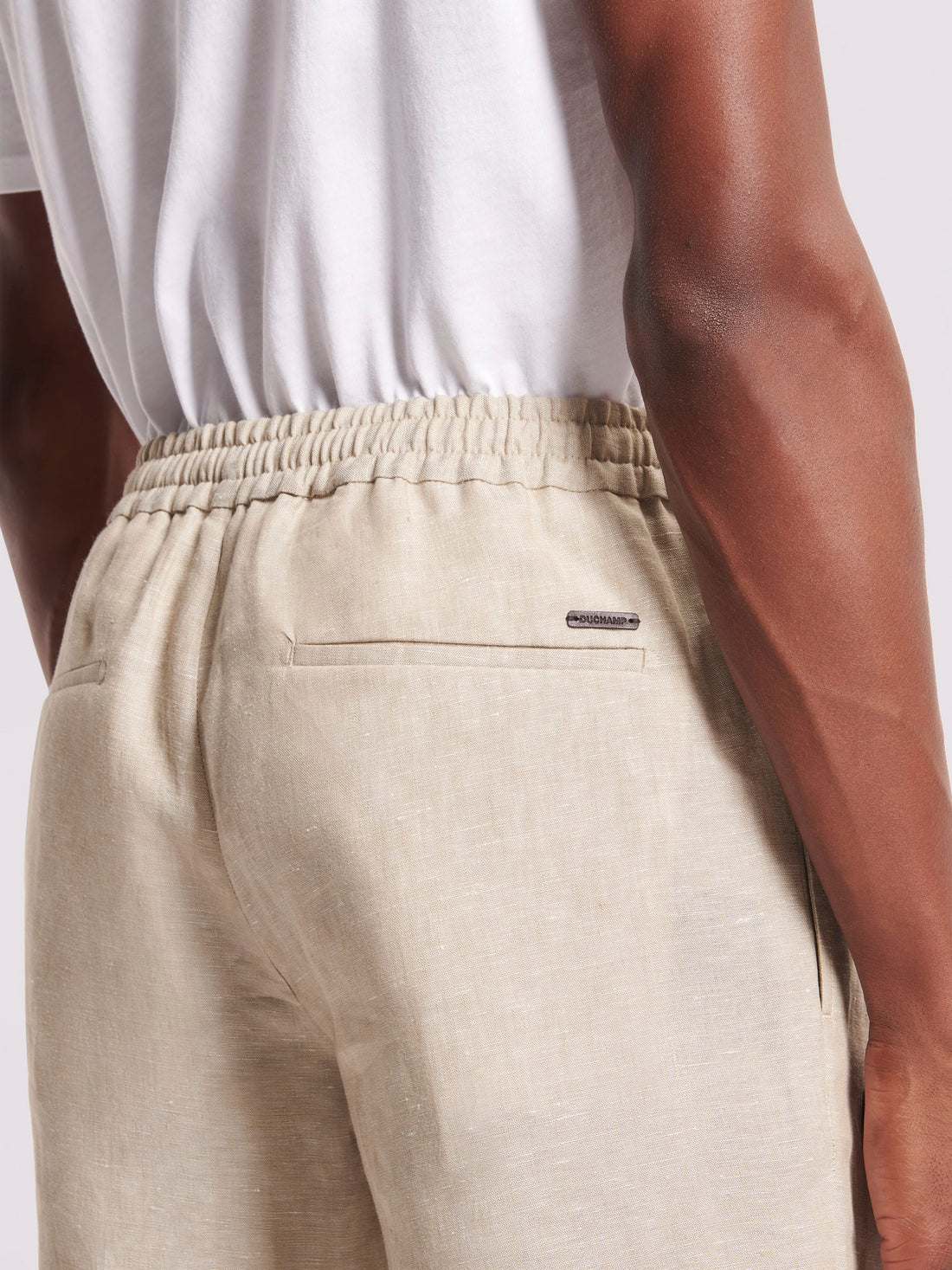 Men's Premium Linen Tailored Breathable Shorts-The British Gentlemen